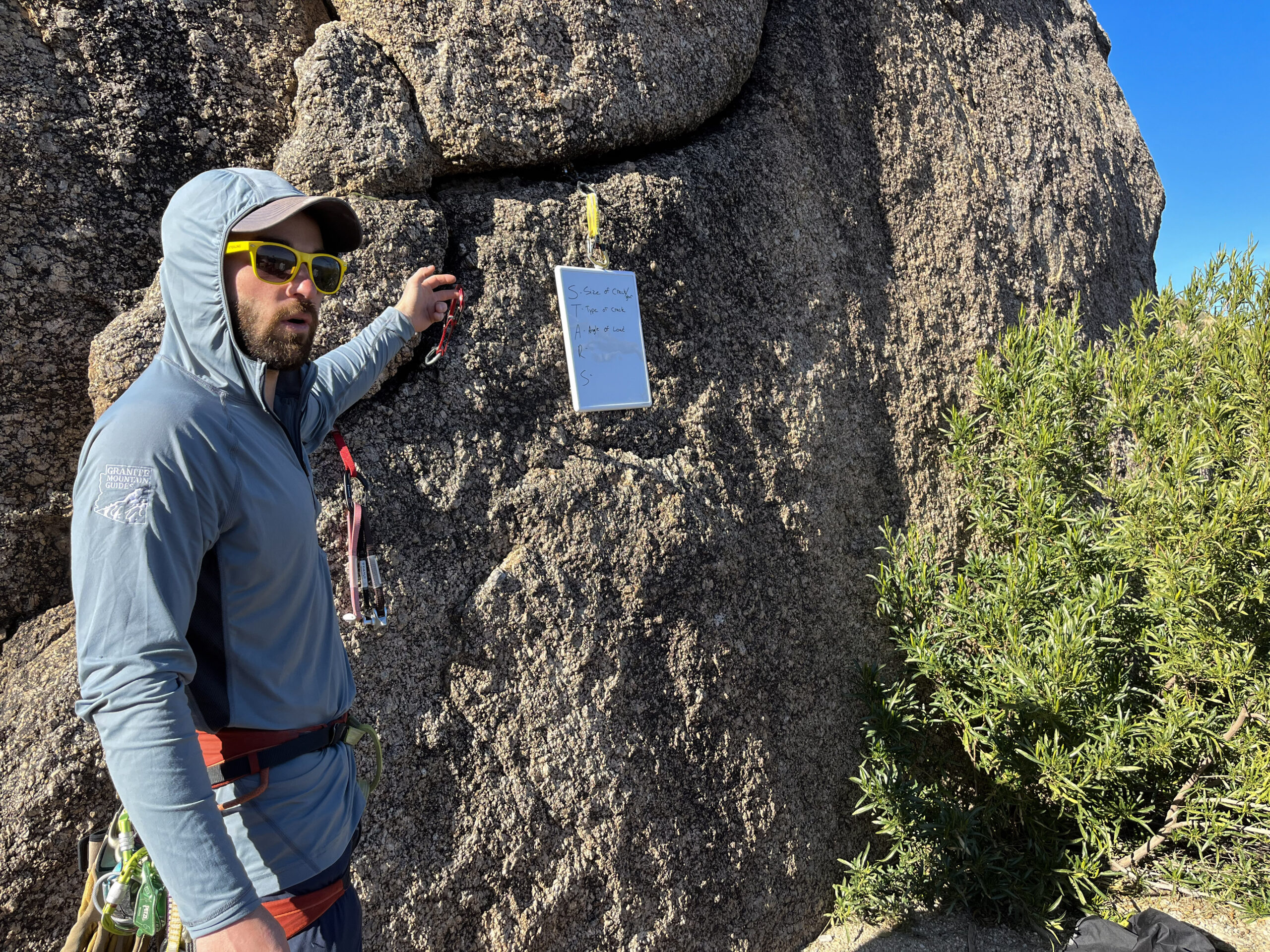 Guide teaching with white board